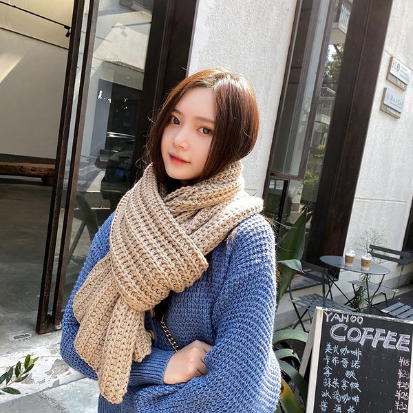 brand imitation cashmere scarves for women autumn and winter thickened long knitted wool lovers' warm neck scarf for students klwe, Blue;gray
brand imitation cashmere scarves for women autumn and winter thickened long knitted wool lovers' warm neck scarf for students klwe, Blue;gray
