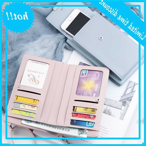 2020 new women casual brand mobile telephone large card holders wallet handbag clutch messenger shoulder bandages task
2020 new women casual brand mobile telephone large card holders wallet handbag clutch messenger shoulder bandages task