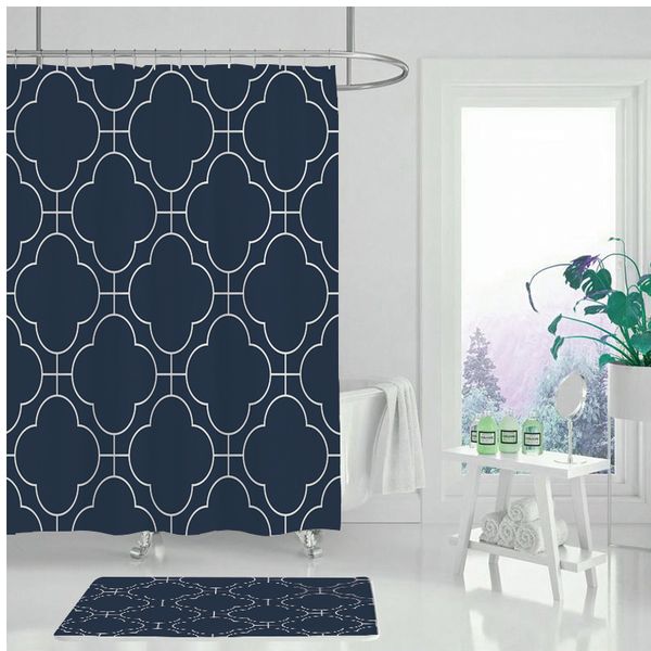 plastic pvc 3d waterproof shower curtain geometric round bathroom mold-proof curtain
plastic pvc 3d waterproof shower curtain geometric round bathroom mold-proof curtain