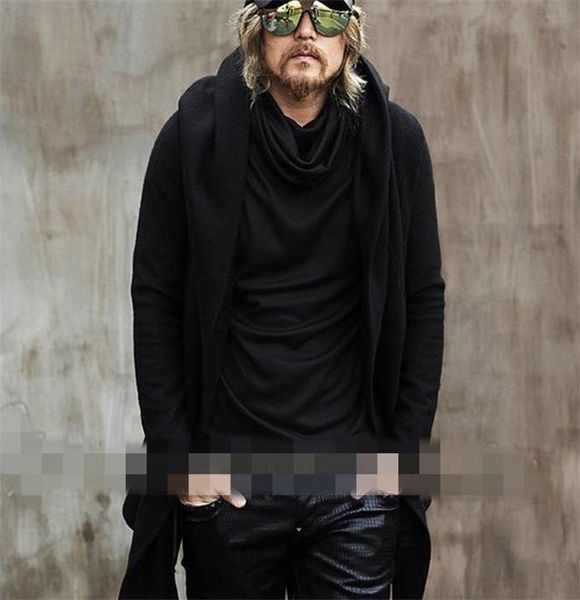 gothic men's cloak coat jacket men's self-cultivation hooded mid-length windbreaker autumn and winter new woolen korean version, Black
gothic men's cloak coat jacket men's self-cultivation hooded mid-length windbreaker autumn and winter new woolen korean version, Black