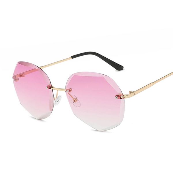sunglasses vintage rimless women metal polygon sun glasses female brand designer eyewear luxury ocean mirror, White;black
sunglasses vintage rimless women metal polygon sun glasses female brand designer eyewear luxury ocean mirror, White;black