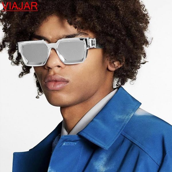 sunglasses shield square men's 2021 designer sun glasses women female gradient color eyeglasses oculos uv400, White;black
sunglasses shield square men's 2021 designer sun glasses women female gradient color eyeglasses oculos uv400, White;black