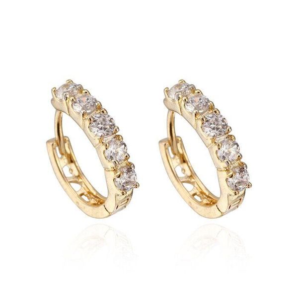 style earrings wholesale 18k gold plated exquisite zircon hoop earrings, Golden;silver
style earrings wholesale 18k gold plated exquisite zircon hoop earrings, Golden;silver