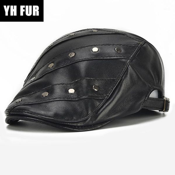 2020 new style brand men real genuine cowhide leather berets cap casual real leather beret hat winter warm cowhide caps1, Blue;gray
2020 new style brand men real genuine cowhide leather berets cap casual real leather beret hat winter warm cowhide caps1, Blue;gray