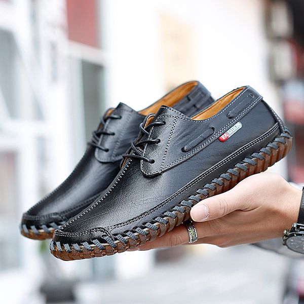 genuine male leather spring casual proof dwaterproof water working outdoor rubber shoes oxford chaussure lace hhac, Black;brown
genuine male leather spring casual proof dwaterproof water working outdoor rubber shoes oxford chaussure lace hhac, Black;brown