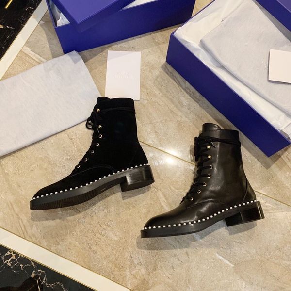classic retro new women pearl leather brown black suede thick bottom short tube knight boots
classic retro new women pearl leather brown black suede thick bottom short tube knight boots