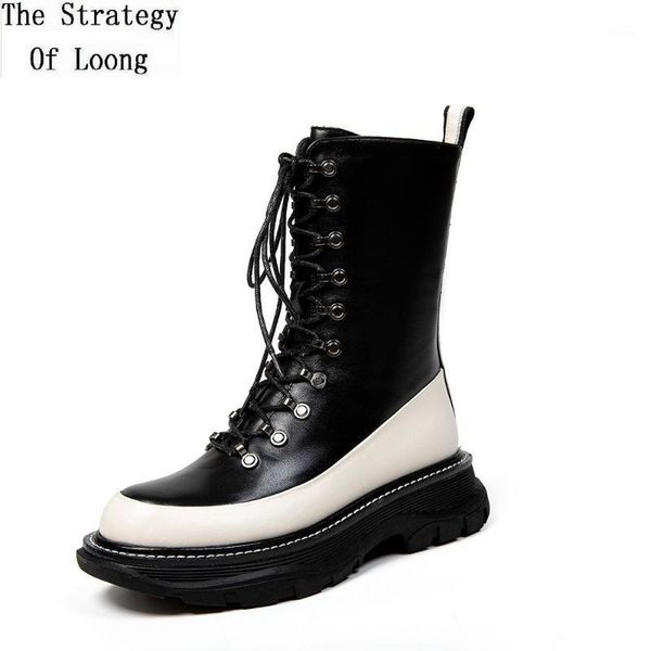 spring autumn mixed colors metal rivet cross-tied genuine leather women mid-calf equestrian boots winter plush ladies half botas1, Black
spring autumn mixed colors metal rivet cross-tied genuine leather women mid-calf equestrian boots winter plush ladies half botas1, Black