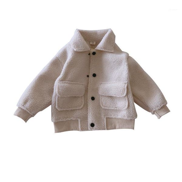 2020 toddler coats winter boys girls deerskin lamb cashmere letter single-breasted cardigan warm jacket 2-7yrs children clothes1, Blue;gray
2020 toddler coats winter boys girls deerskin lamb cashmere letter single-breasted cardigan warm jacket 2-7yrs children clothes1, Blue;gray