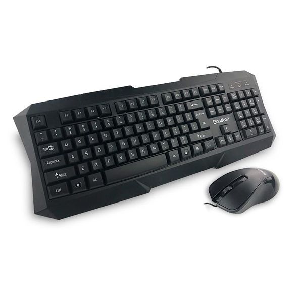 bosston keyboard and mouse set 104 keys usb wired keyboard with mouse for desklapbusiness home office
bosston keyboard and mouse set 104 keys usb wired keyboard with mouse for desklapbusiness home office