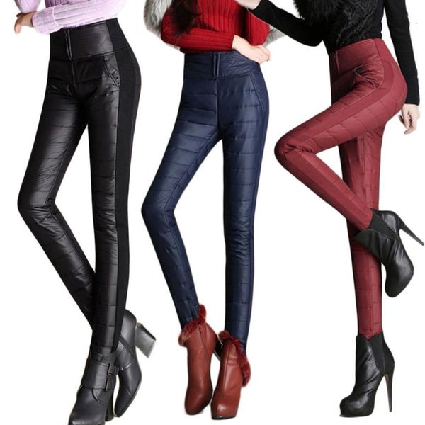 plus size 4xl winter high waist down pants outerwears women slim warm windproof velvet thick thermal trousers black wine colour, Black;white
plus size 4xl winter high waist down pants outerwears women slim warm windproof velvet thick thermal trousers black wine colour, Black;white