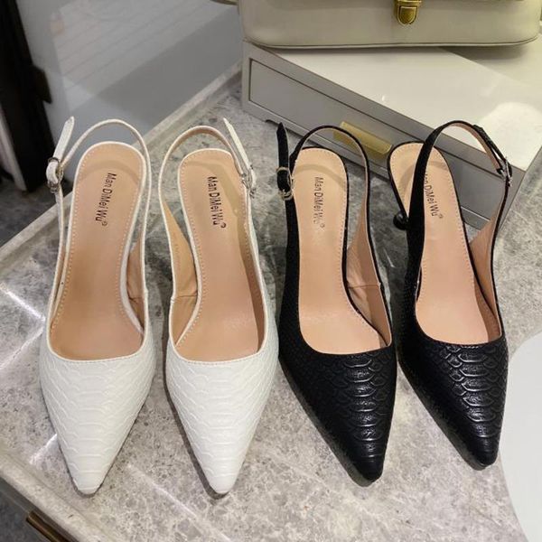 sandals 2021 ins summer luxury women white black high heels slingback female kitten closed toe party wedding shoes
sandals 2021 ins summer luxury women white black high heels slingback female kitten closed toe party wedding shoes