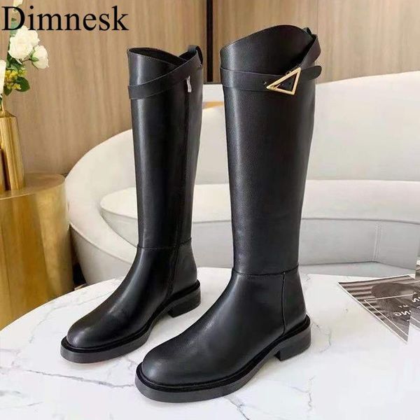 flat thick sole knee high boots women genuine leather round toe metal buckle decor long booties autumn handsome knight boots, Black
flat thick sole knee high boots women genuine leather round toe metal buckle decor long booties autumn handsome knight boots, Black