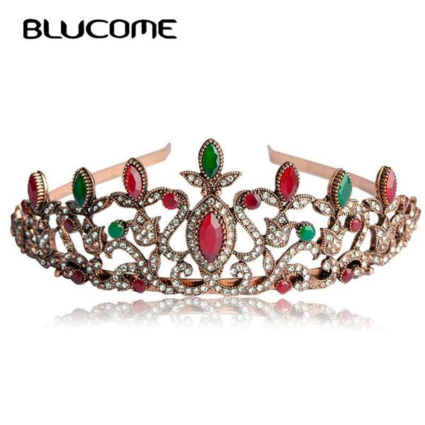 blucome turkish wedding hair accessories tiaras for bridal arcylic red crystals vintage flower floral head piece crown hairwear, Golden;silver
blucome turkish wedding hair accessories tiaras for bridal arcylic red crystals vintage flower floral head piece crown hairwear, Golden;silver