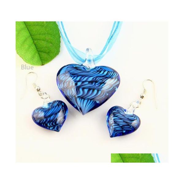 heart murano lampwork blown venetian glass necklaces pendants and earrings jewellery sets mus009 high fashion jewelry gs4ou, Silver
heart murano lampwork blown venetian glass necklaces pendants and earrings jewellery sets mus009 high fashion jewelry gs4ou, Silver