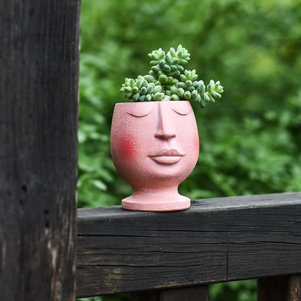 pink face planter pot, head succulents plant cactus planter indoor outdoor resin planter, adorable plants flower pot for gifts home office
pink face planter pot, head succulents plant cactus planter indoor outdoor resin planter, adorable plants flower pot for gifts home office