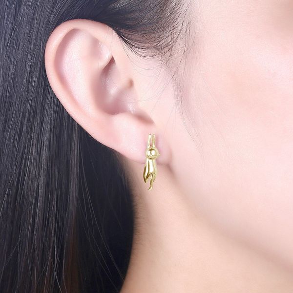 women brand fashion cute cat stud earrings female vintage pearl earrings enamel animal jewelry wedding brincos accessories, Golden
women brand fashion cute cat stud earrings female vintage pearl earrings enamel animal jewelry wedding brincos accessories, Golden
