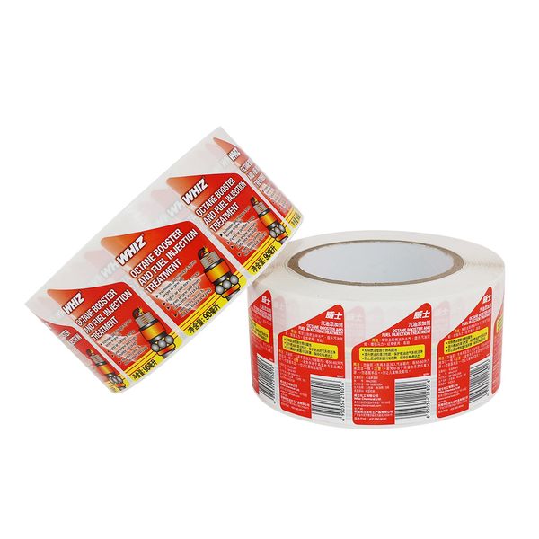 Customized Oil Bottle Package Adhesive Stickers Labels Printed Roll Self Seal Packing Labels Stickers With High Quality