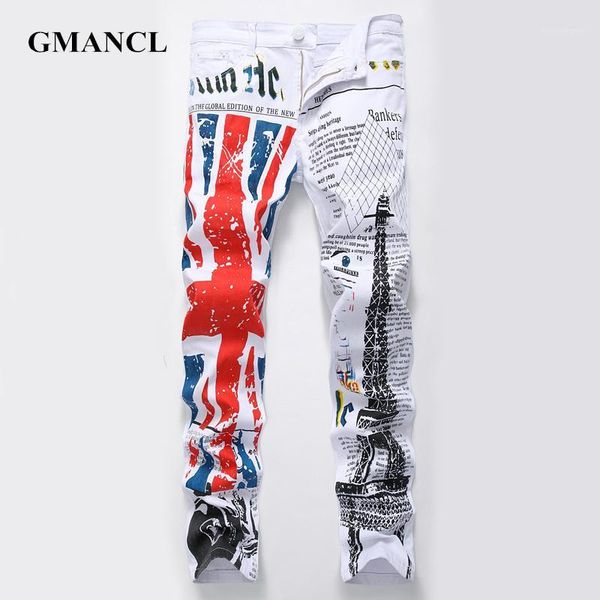 gmancl new arrival fashion men letter printed jeans denim pants 2020 male regular hip hop plus size casual straight jeans hombre1, Blue
gmancl new arrival fashion men letter printed jeans denim pants 2020 male regular hip hop plus size casual straight jeans hombre1, Blue