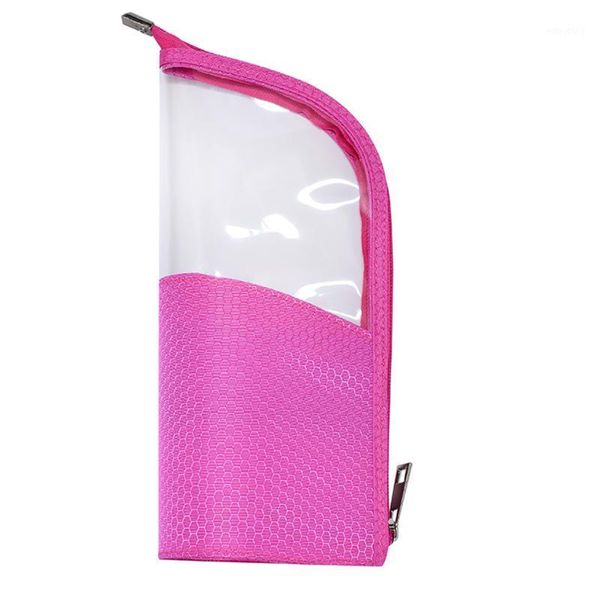 travel stand-up multifunction waterproof fashion pencil case half transparent organizer brush holder makeup bag pouch cosmetic1
travel stand-up multifunction waterproof fashion pencil case half transparent organizer brush holder makeup bag pouch cosmetic1