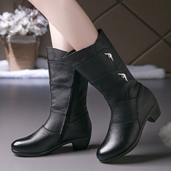 leather boots women cozy zipper mid-calf rubber boots for women non slip spring female winter shoes black big size 41 42 201125
leather boots women cozy zipper mid-calf rubber boots for women non slip spring female winter shoes black big size 41 42 201125