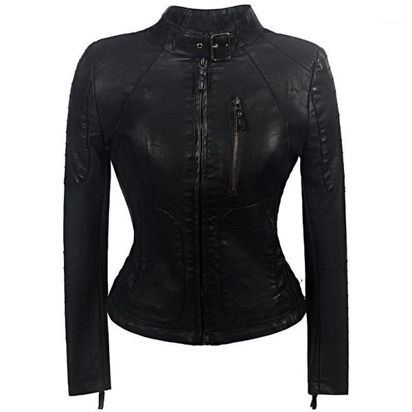 new fashion women smooth motorcycle faux leather jackets ladies long sleeve autumn winter biker streetwear black pink coat1
new fashion women smooth motorcycle faux leather jackets ladies long sleeve autumn winter biker streetwear black pink coat1
