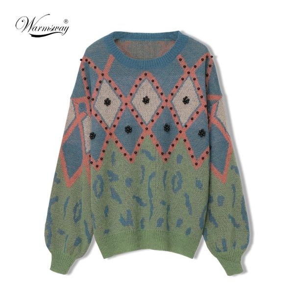 autumn winter leopard argyle sweater beadinng pullover plus size knitted oversized sweater c-310 201221, White;black
autumn winter leopard argyle sweater beadinng pullover plus size knitted oversized sweater c-310 201221, White;black