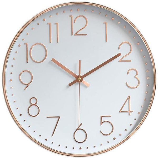 12inch quartz wall clock silent non-ticking wall clock for indoor modern decorative rose golden
12inch quartz wall clock silent non-ticking wall clock for indoor modern decorative rose golden