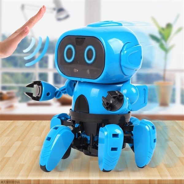 интеллектуальная индукция rc robot diy собрана электрическая следуйте роботу с жестом датчика препятствия предотвращения детей. образователь
интеллектуальная индукция rc robot diy собрана электрическая следуйте роботу с жестом датчика препятствия предотвращения детей. образователь