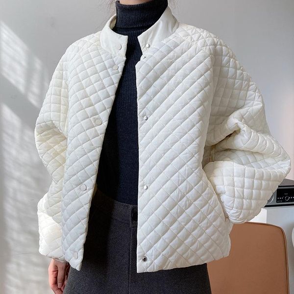 lightweight profile quilted quilted cotton-padded jacket women's short 2021 winter new baseball uniform jacket 277, Black
lightweight profile quilted quilted cotton-padded jacket women's short 2021 winter new baseball uniform jacket 277, Black
