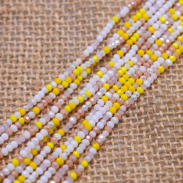 mix colors 1x2mm rondell austria faceted crystal beads round glass beads loose spacer beads for jewelry making diy wholesale bbycgj 
mix colors 1x2mm rondell austria faceted crystal beads round glass beads loose spacer beads for jewelry making diy wholesale bbycgj