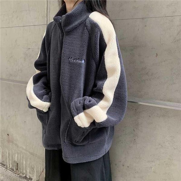 nicemix oversize women's clothing spring fall winter new fashion patchwork coats thick jackets ladies plus size streetwear korea, Black;brown
nicemix oversize women's clothing spring fall winter new fashion patchwork coats thick jackets ladies plus size streetwear korea, Black;brown