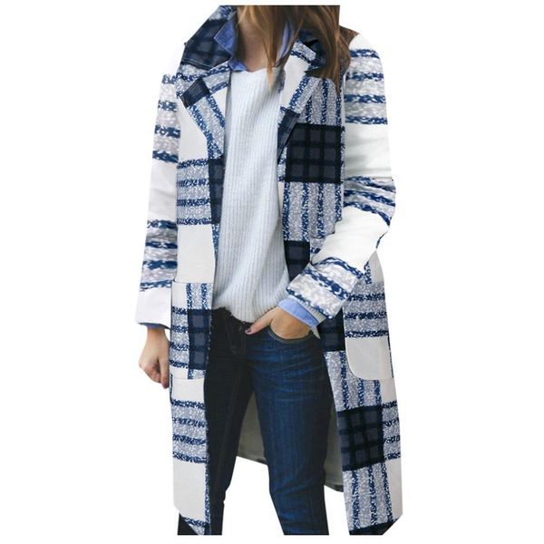 2021 new womens fashion baggy plaid wool blend shirt jackets outwear relaxed woolen coats streetwear lni6, Black
2021 new womens fashion baggy plaid wool blend shirt jackets outwear relaxed woolen coats streetwear lni6, Black