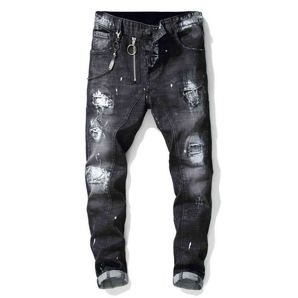 jeans men's mens rips stretch black fashion slim fit washed motocycle denim pants panelled hip hop trousers a11 prie, Blue
jeans men's mens rips stretch black fashion slim fit washed motocycle denim pants panelled hip hop trousers a11 prie, Blue