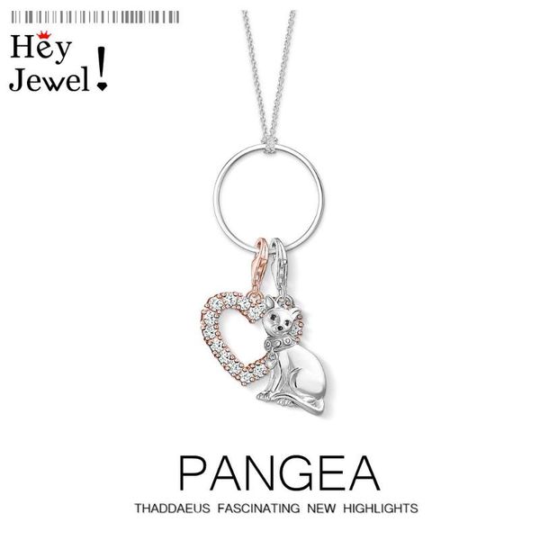 chains charm necklace heart & siamese cat,2021 spring fashion cute jewelry europe 925 sterling silver bijoux gift for women girls
chains charm necklace heart & siamese cat,2021 spring fashion cute jewelry europe 925 sterling silver bijoux gift for women girls
