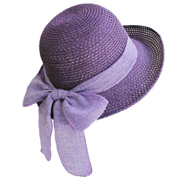 wide brim hats women gift head wear beach seaside korean style bow straw hat folding sun protection elegant summer flat, Blue;gray
wide brim hats women gift head wear beach seaside korean style bow straw hat folding sun protection elegant summer flat, Blue;gray