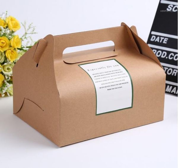 gift wrap 20*15*8cm large kraft paper cake box with handle portable ecofriendly packing1
gift wrap 20*15*8cm large kraft paper cake box with handle portable ecofriendly packing1