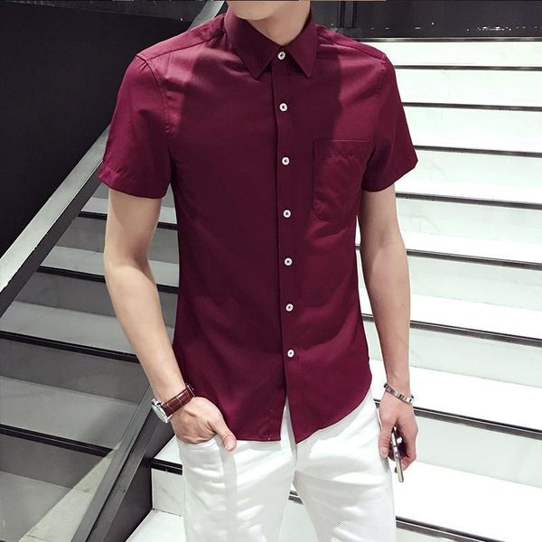 toturn brand mens shirts plus size 5xl 6xl cotton male clothing fashion formal casual red wine men's shirt short sleeve, White;black
toturn brand mens shirts plus size 5xl 6xl cotton male clothing fashion formal casual red wine men's shirt short sleeve, White;black