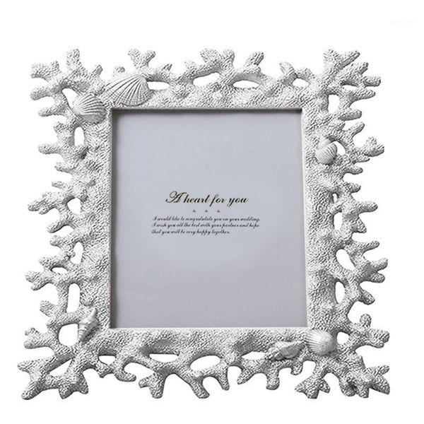 resin sea coral picture frame, back easel seashells conch p holder ornate 67jb1
resin sea coral picture frame, back easel seashells conch p holder ornate 67jb1