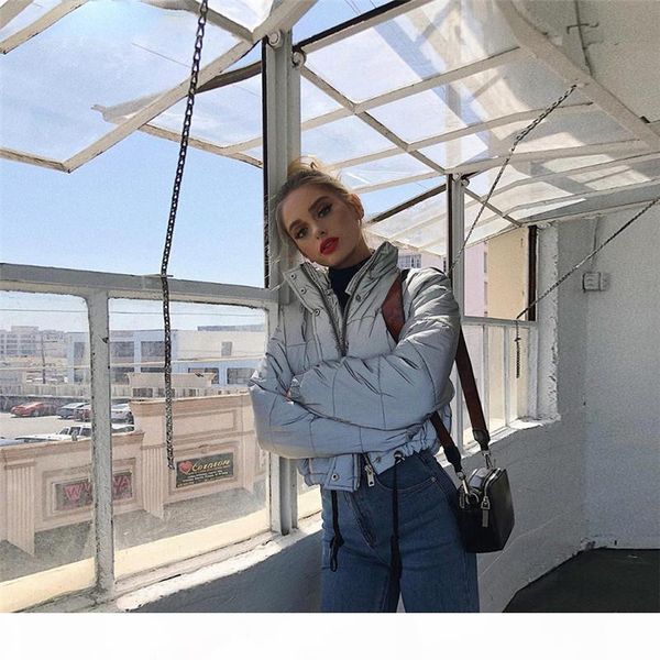 women fashion winter jackets short warm coat gray color reflective short jacket new ladies parka winter coats outwear, Black;brown
women fashion winter jackets short warm coat gray color reflective short jacket new ladies parka winter coats outwear, Black;brown
