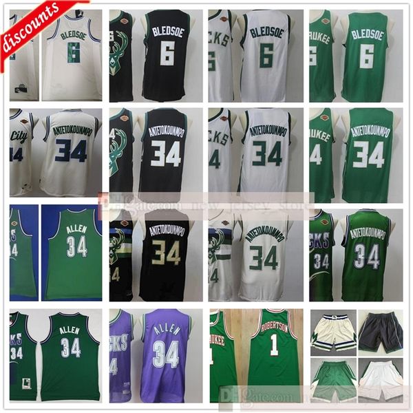 2020 new cream giannis 34 antetokounmpo jerseys 6 eric bledsoe retro ray 34 allen oscar 1 robertson basketball jerseys, Black;red
2020 new cream giannis 34 antetokounmpo jerseys 6 eric bledsoe retro ray 34 allen oscar 1 robertson basketball jerseys, Black;red