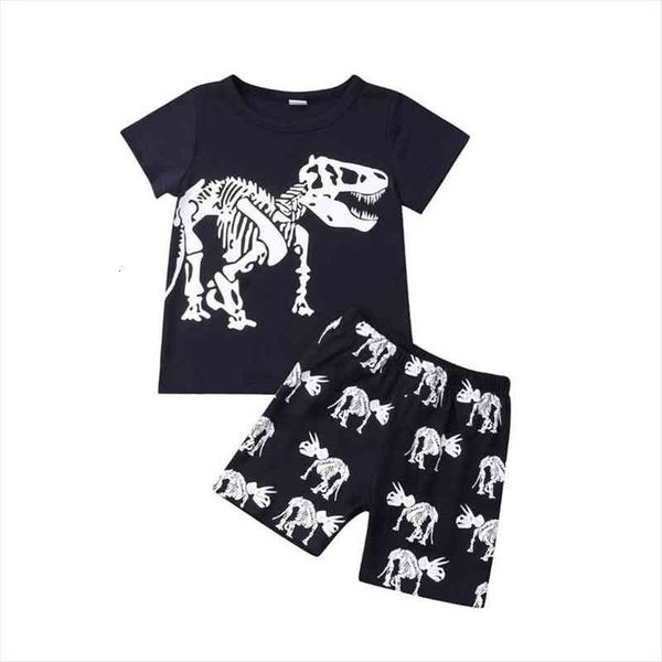 2-8y kid baby boys summer clothes fashion dinosaur t-shirt shorts kids clothes outfit set 2pcs, White
2-8y kid baby boys summer clothes fashion dinosaur t-shirt shorts kids clothes outfit set 2pcs, White