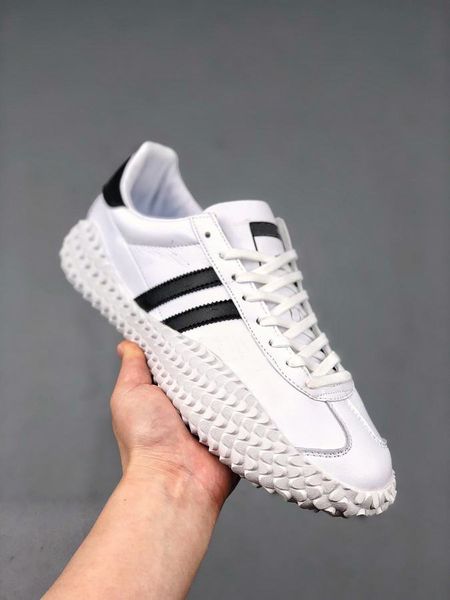 with box)kamanda x country sneaker men women fashion white black running shoes