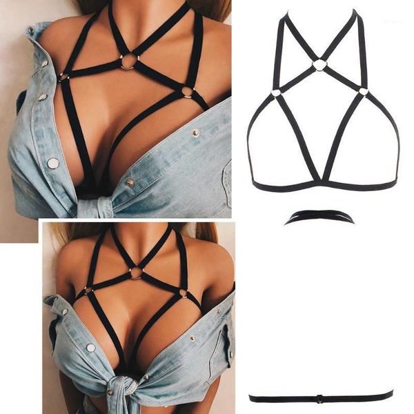 fashion bra bandage lingerie elastic band underwear hanging neck base ladies erotic clothes highlights breast rope1, Red;black
fashion bra bandage lingerie elastic band underwear hanging neck base ladies erotic clothes highlights breast rope1, Red;black