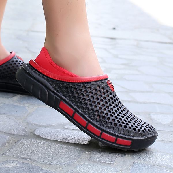 men united shoes summer hollow outdoors breathable sneakers casual couple beach sandals slippers w5tz, Black;brown
men united shoes summer hollow outdoors breathable sneakers casual couple beach sandals slippers w5tz, Black;brown