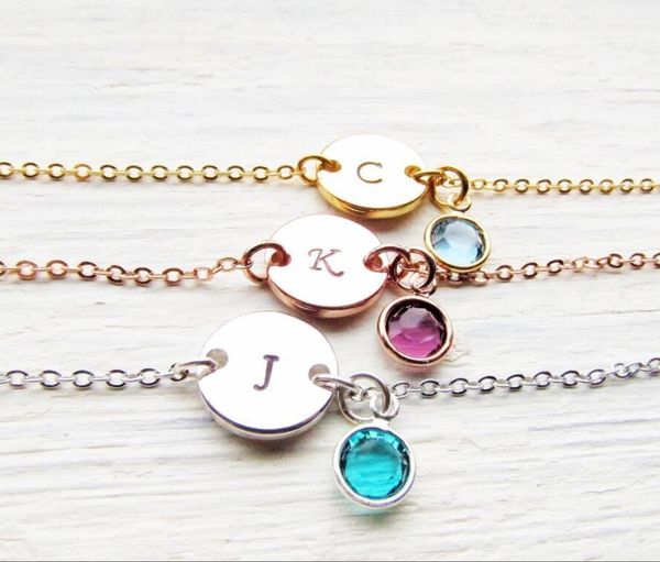 custom birthday initial birthstone bracelet, personalized letter coin and birth stone charm bracelets for mother's day mom gifts
custom birthday initial birthstone bracelet, personalized letter coin and birth stone charm bracelets for mother's day mom gifts