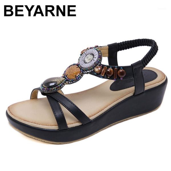 sandals beyarneretro female summer snadals round toe crystal high wedges elastic women leisure casual shoes woman1, Black
sandals beyarneretro female summer snadals round toe crystal high wedges elastic women leisure casual shoes woman1, Black