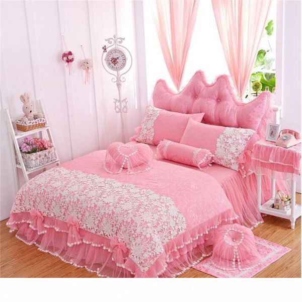 korean princess lace bedspread bedding set twin full king size pink purple red ruffle lace wedding bedskirt ing
korean princess lace bedspread bedding set twin full king size pink purple red ruffle lace wedding bedskirt ing