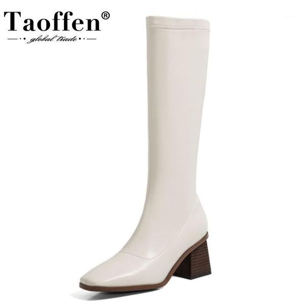 boots taoffen size 32-43 women knee square toe thick heel zipper shoes party winter warm footwear1, Black
boots taoffen size 32-43 women knee square toe thick heel zipper shoes party winter warm footwear1, Black