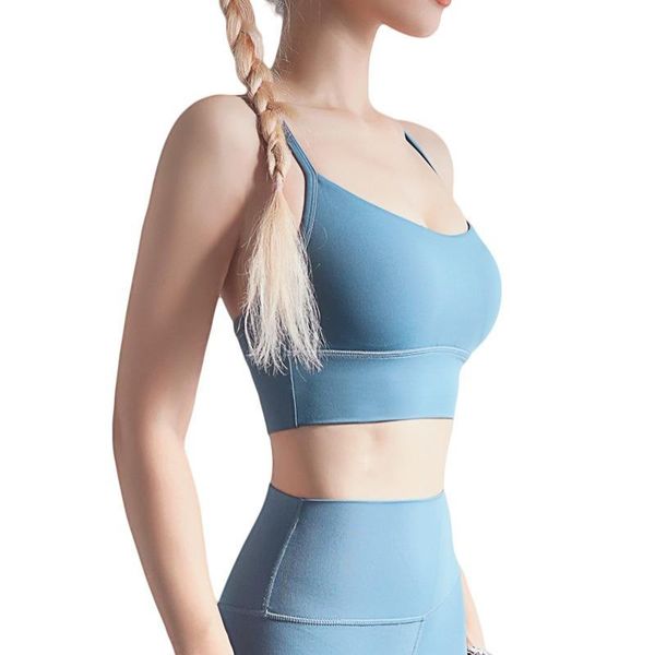 gym clothing beautiful back yoga sports bra small sling gathers fitness underwear shockproof athletic padded workout training, White;black
gym clothing beautiful back yoga sports bra small sling gathers fitness underwear shockproof athletic padded workout training, White;black