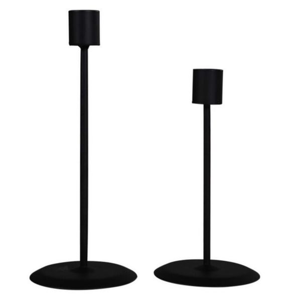 new black modern style metal black candlestick new candle holders wedding decoration bar party home decor 17-22cm
new black modern style metal black candlestick new candle holders wedding decoration bar party home decor 17-22cm